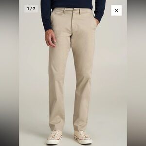 American Tall Ji Straight Chino Size 38 X 36 Khaki